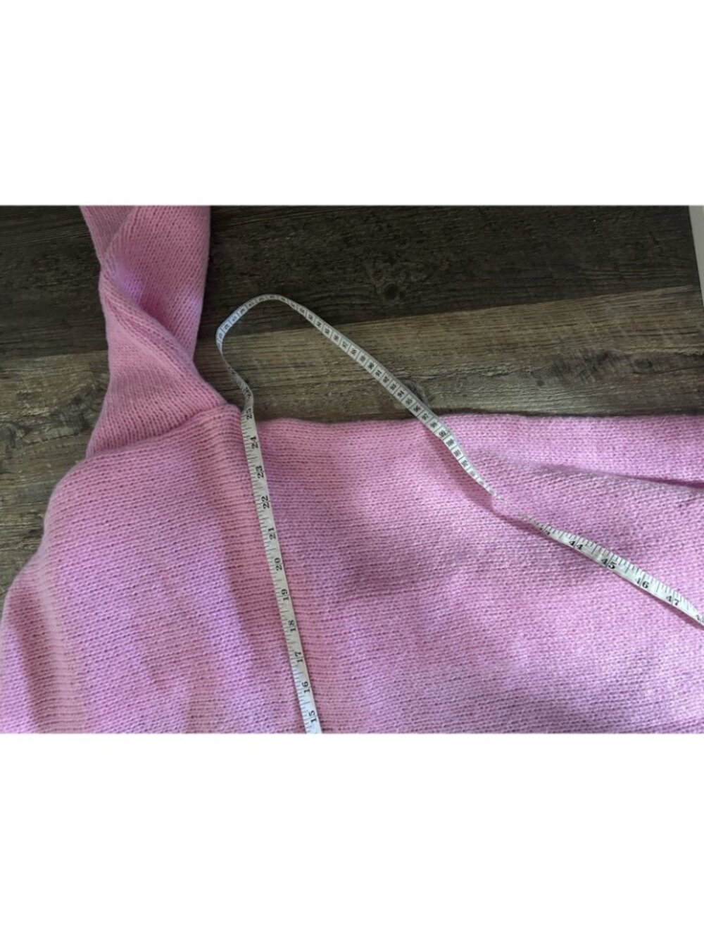 Pink Long Duster Cardigan Open Sweater Women's SZ XXL Chic Classy Unbranded - Picture 8 of 8
